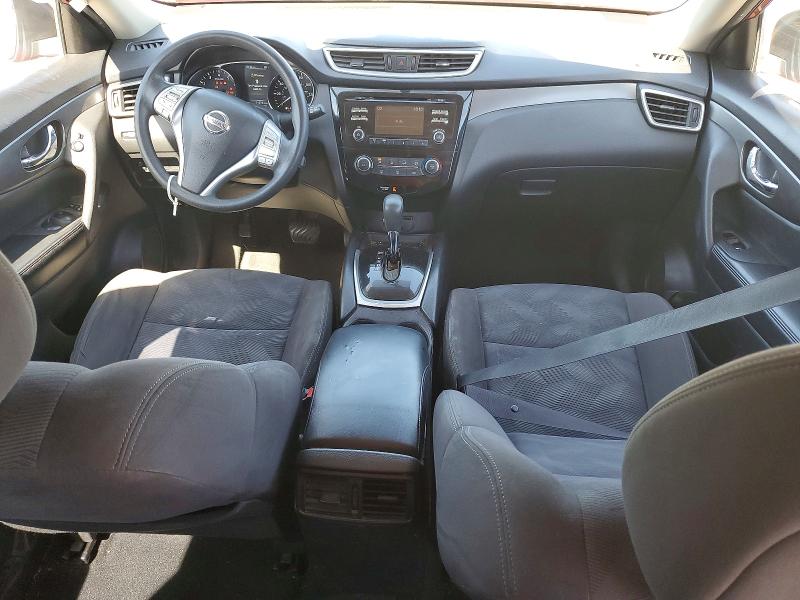 2015 Nissan VIN KNMAT2MT9FP589545 COPART salvage auction — FRONT END, Ca - Salvage Certificate, sold $750 on 2026-07-31 (photo 8)