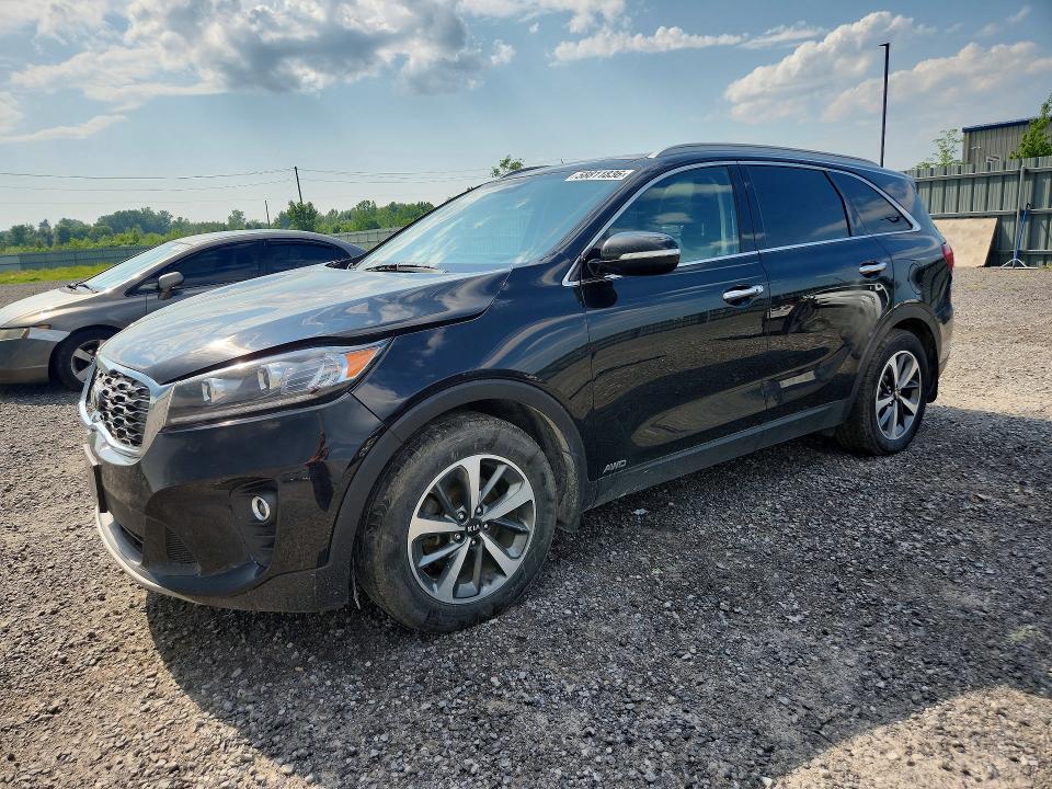 2019 Kia Sorento VIN 5XYPHDA50KG468039 COPART salvage auction — FRONT END, ON - PERMIT SALVAGE, sold $2,150 on 2026-07-21 (photo 1)