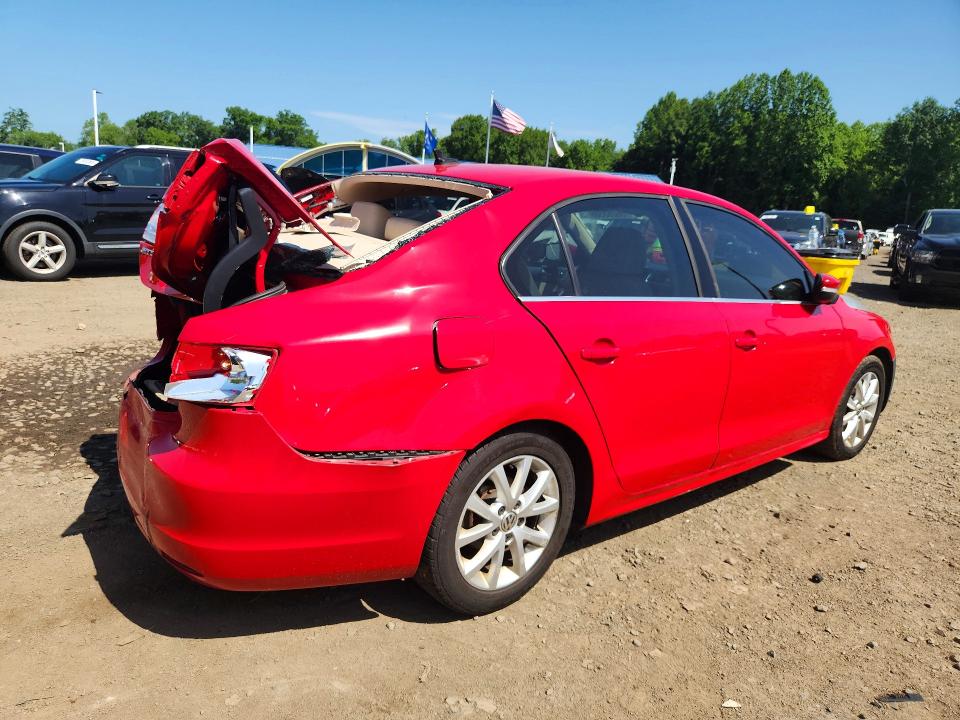 2013 Volkswagen Jetta VIN 3VWDP7AJ1DM432674 COPART salvage auction — REAR END, Ma - Cert Of Title-Salvage, sold $475 on 2026-07-23 (photo 3)