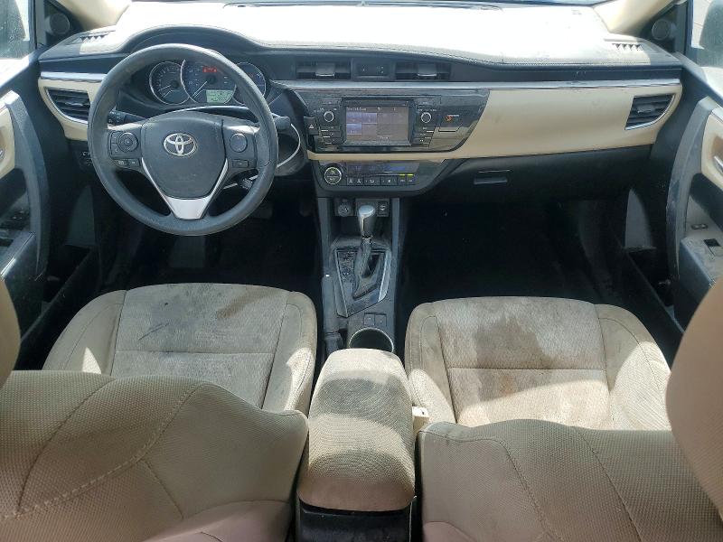 2015 Toyota Corolla VIN 5YFBURHE3FP246153 COPART salvage auction — FRONT END, Ok - Certificate Of Title, sold $3,050 on 2026-07-31 (photo 8)