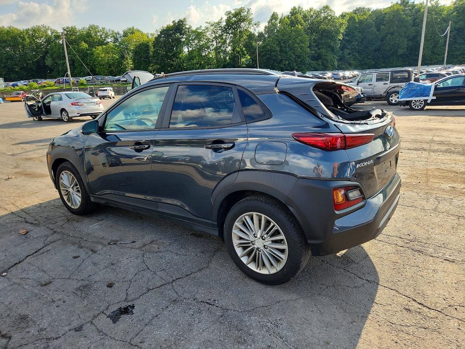 2020 Hyundai Kona VIN KM8K2CAA3LU548093 COPART salvage auction — WATER/FLOOD, Ny - Mv-907A Salvage Certificate, sold $350 on 2026-07-28 (photo 2)