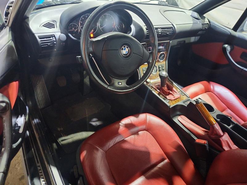 2001 BMW Z3 VIN WBACN33431LK45922 COPART salvage auction — REAR END, NH - CERT OF TITLE-SALVAGE (P), sold $1,300 on 2026-07-21 (photo 8)