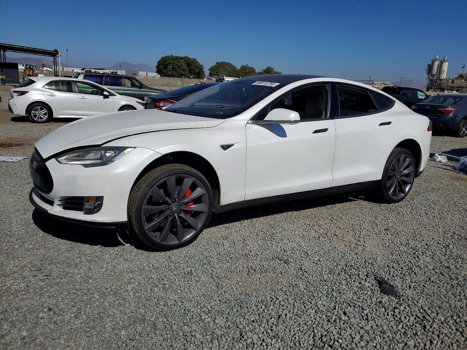 2013 Tesla Model s VIN 5YJSA1DP9DFP13098 COPART salvage auction — REAR END, CA - SALVAGE CERTIFICATE, sold $1,000 on 2026-07-31 (photo 1)