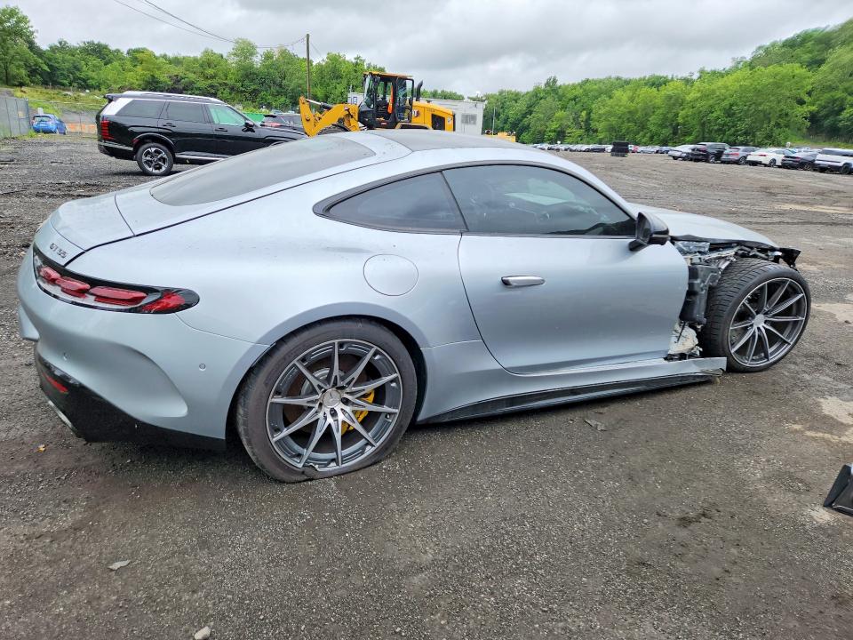 2025 Mercedes-benz AMG GT VIN W1KRJ8AB5SF006031 COPART salvage auction — FRONT END, Nj - Cert Of Title-Salvage, sold $10,200 on 2026-07-09 (photo 3)