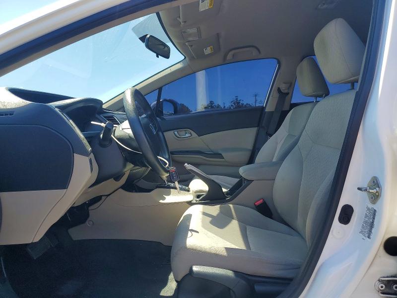 2014 Honda Civic VIN 19XFB2F51EE238487 COPART salvage auction — FRONT END, Ca - Salvage Certificate, sold $1,950 on 2026-07-29 (photo 7)