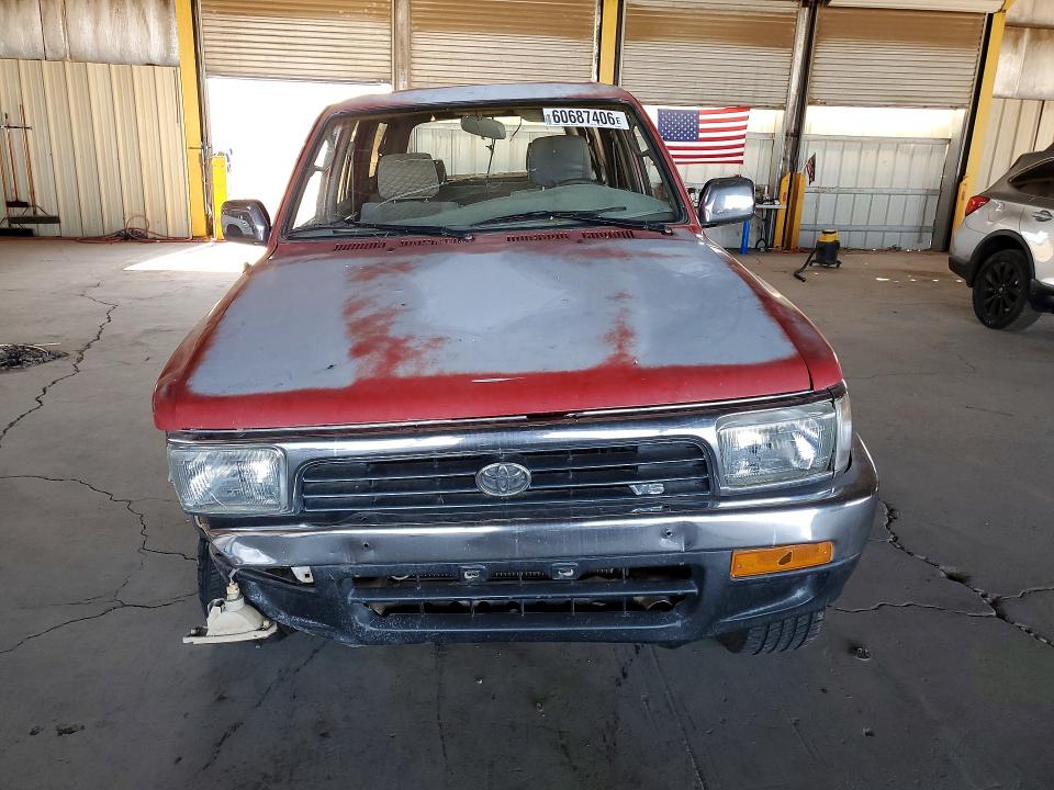 1994 Toyota 4runner VIN JT3VN29V7R0033662 COPART salvage auction — REAR END, AZ - CERT OF TITLE - SALVAGE, sold $325 on 2026-07-22 (photo 5)