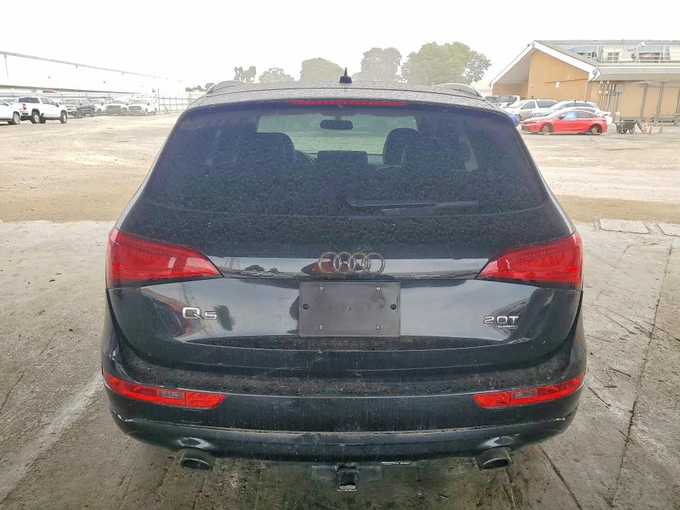 2013 Audi Q5 VIN WA1CFAFP6DA009222 COPART salvage auction — MECHANICAL, CA - DIS/DLR/EXP ONLY CLEAN TITLE (P), sold $1,000 on 2026-07-28 (photo 6)