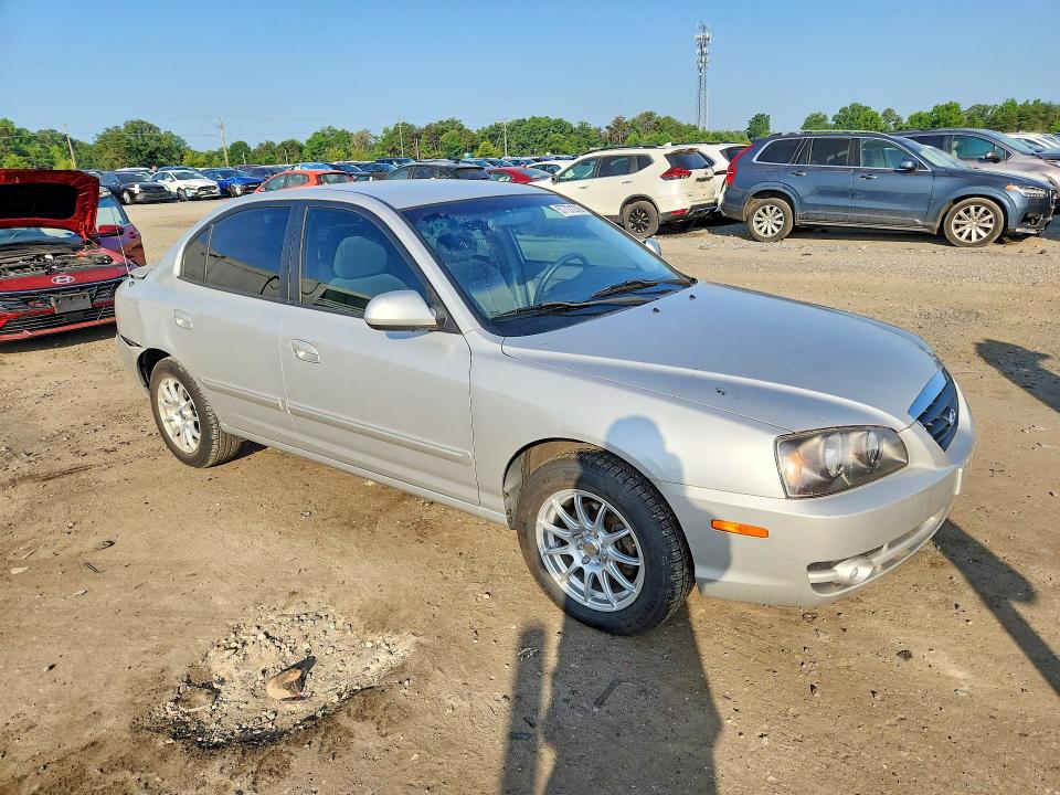2005 Hyundai Elantra VIN KMHDN46D45U162925 COPART salvage auction — REAR END, Va - Certificate Of Title, sold $1,350 on 2026-07-15 (photo 4)