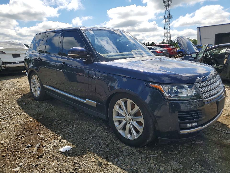 2016 Land rover RANGE ROVER VIN SALGS2VF6GA269649 COPART salvage auction — MECHANICAL, WV - CERTIFICATE OF TITLE, sold $4,450 on 2026-07-27 (photo 4)