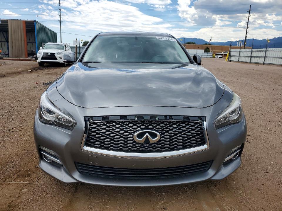 2014 Infiniti Q50 VIN JN1BV7AR3EM700002 COPART salvage auction — MINOR DENT/SCRATCHES, Co - Cert Of Title-Rebuilt Salvage, sold $2,800 on 2026-08-26 (photo 5)