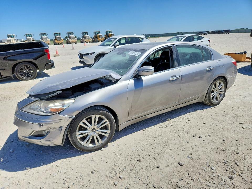 2010 Hyundai Genesis VIN KMHGC4DE7AU094094 COPART salvage auction — FRONT END, PA - CERTIFICATE OF SALVAGE, sold $70 on 2026-07-30 (photo 1)