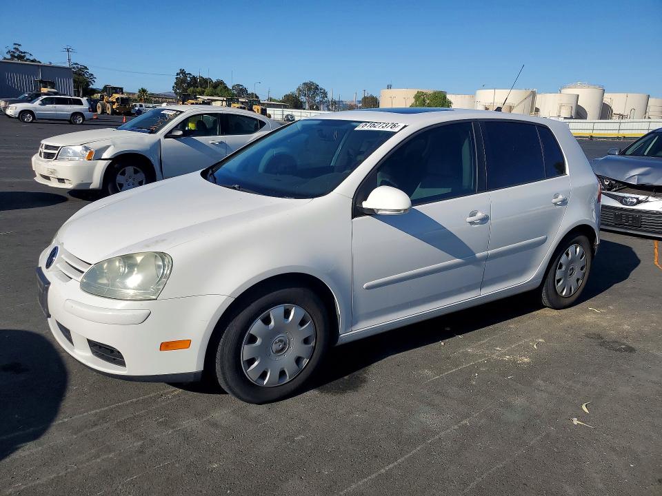 2009 Volkswagen Rabbit VIN WVWDB71K89W130705 COPART salvage auction — SIDE, Ca - Salvage Certificate, sold $450 on 2026-07-29 (photo 1)