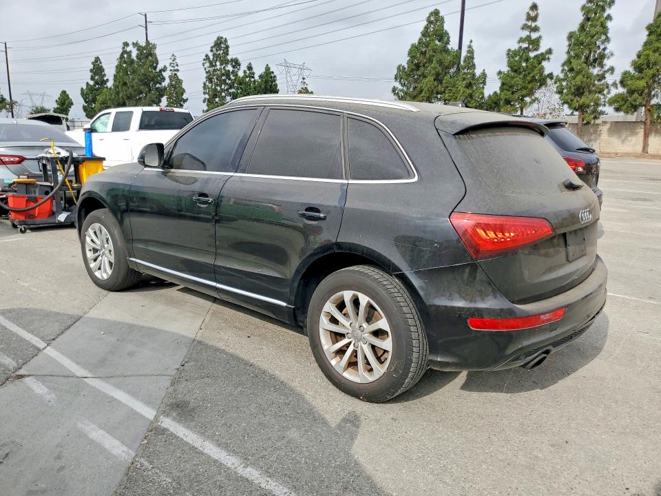 2014 Audi Q5 VIN WA1CFAFP7EA053201 COPART salvage auction — MECHANICAL, Ca - App For Dup Salvage Or Ac, sold $650 on 2026-07-28 (photo 2)
