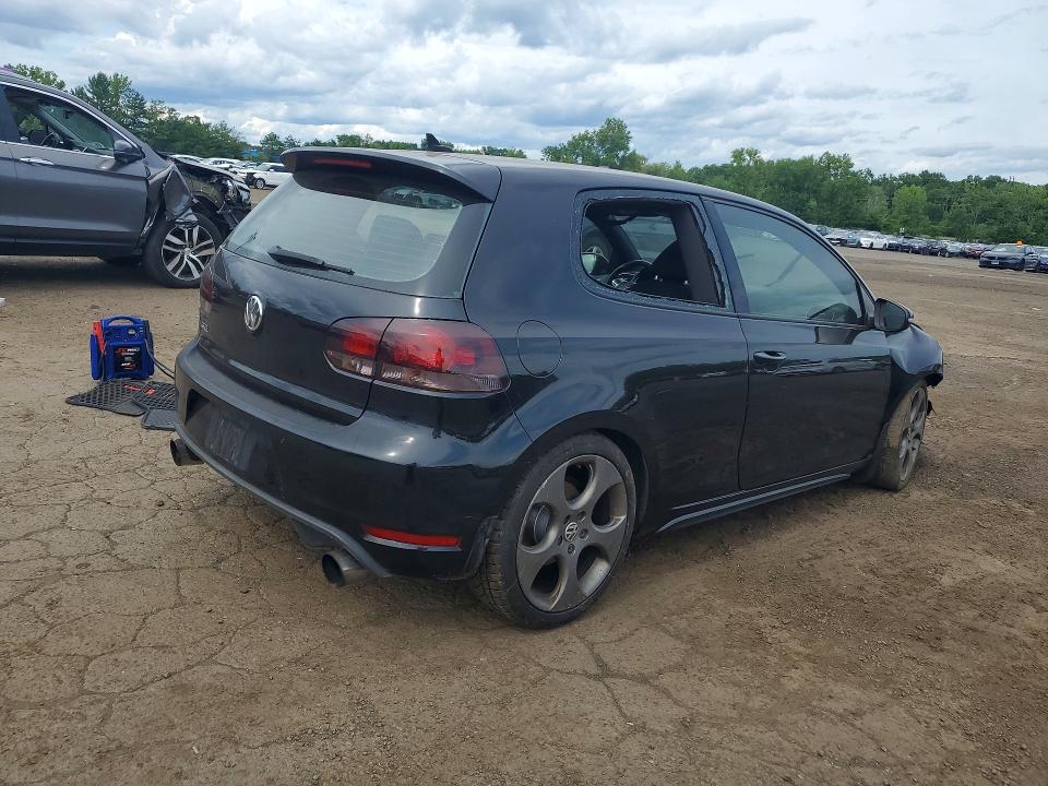 2012 Volkswagen Gti VIN WVWFD7AJ0CW012990 COPART salvage auction — FRONT END, Ct - Cert Of Title-Salvage, sold $1,400 on 2026-08-07 (photo 3)