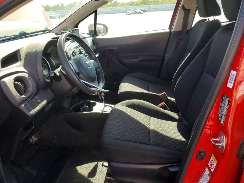 2014 Toyota Yaris VIN VNKKTUD30EA007924 COPART salvage auction — FRONT END, CA - SALVAGE CERTIFICATE, sold $1,900 on 2026-07-20 (photo 7)