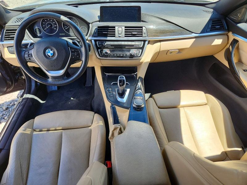2017 BMW 4er VIN WBA4F9C36HG812736 COPART salvage auction — FRONT END, Nv - Salvage Title, sold $5,800 on 2026-07-16 (photo 8)