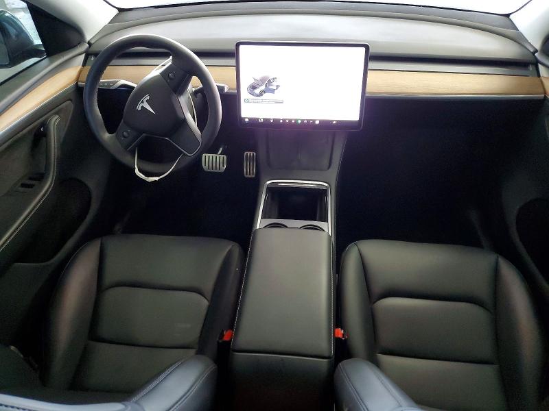 2024 Tesla Model y VIN 7SAYGDEF5RA330539 COPART salvage auction — FRONT END, Id - Cert Of Title -Rebuilt Salvage (P), sold $13,000 on 2026-07-17 (photo 8)
