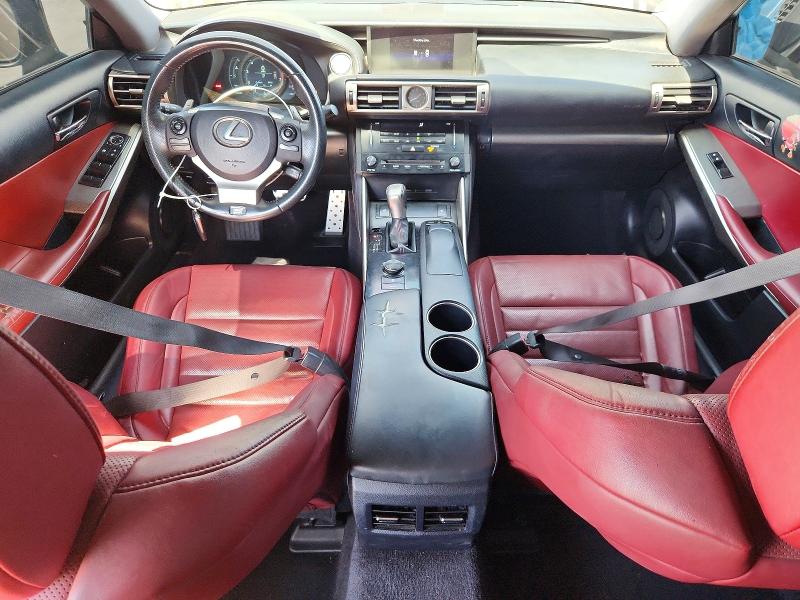 2014 Lexus Is VIN JTHBF1D26E5041685 COPART salvage auction — FRONT END, Ca - Salvage Certificate, sold $4,650 on 2026-07-31 (photo 8)
