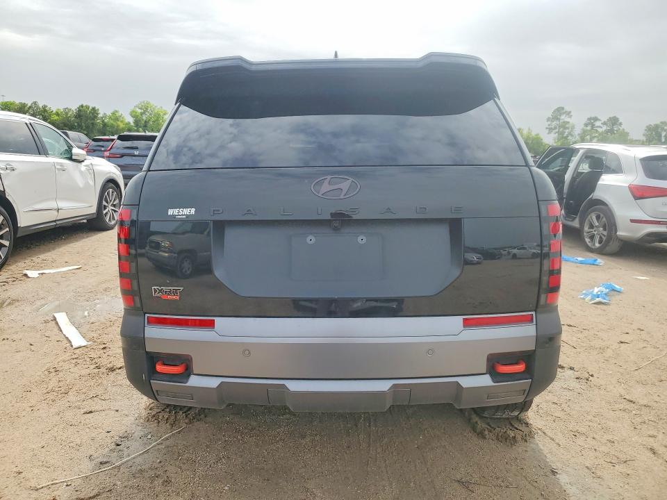 2027 Hyundai Palisade VIN KM8RJES23TU057477 COPART salvage auction — FRONT END, TX - SALVAGE VEHICLE TITLE, sold $14,600 on 2026-07-31 (photo 6)