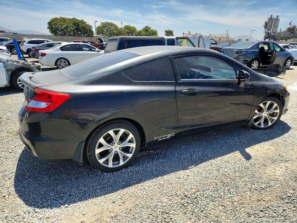 2012 Honda Civic VIN 2HGFG4A59CH706036 COPART salvage auction — MINOR DENT/SCRATCHES, Ca - Dis/Dlr/Exp Only Clean Title, sold $450 on 2026-07-31 (photo 3)