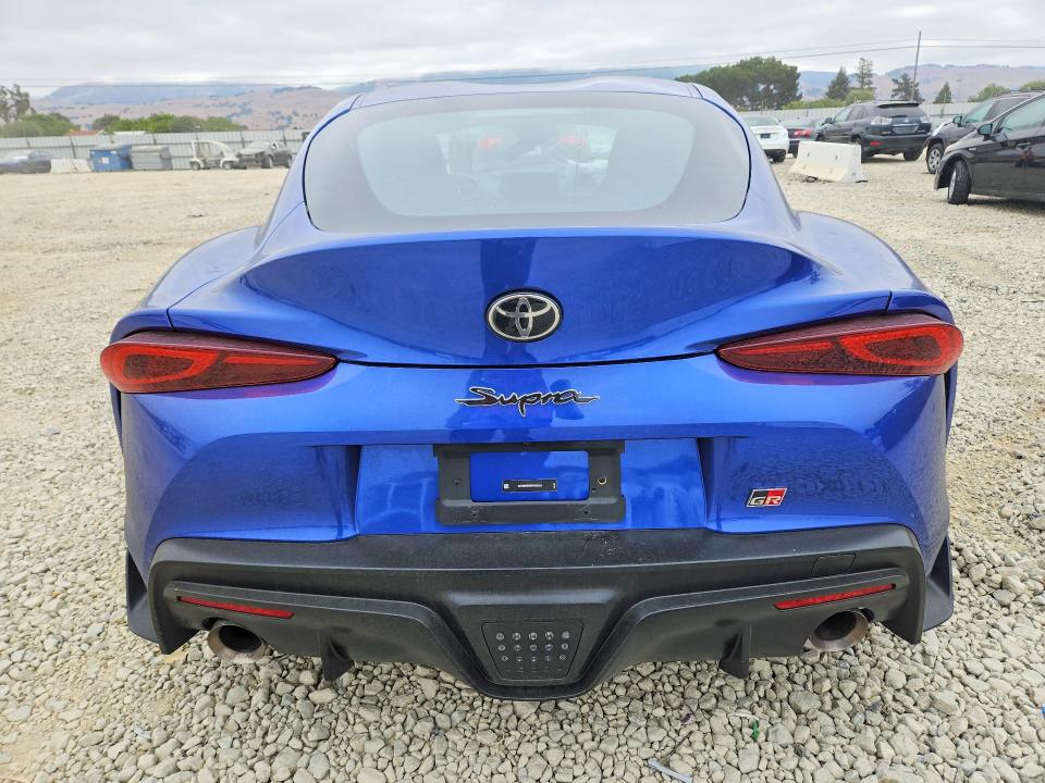 2024 Toyota Supra VIN WZ1DB0G03RW066331 COPART salvage auction — FRONT END, Ca - Salvage Certificate, sold $7,700 on 2026-07-21 (photo 6)