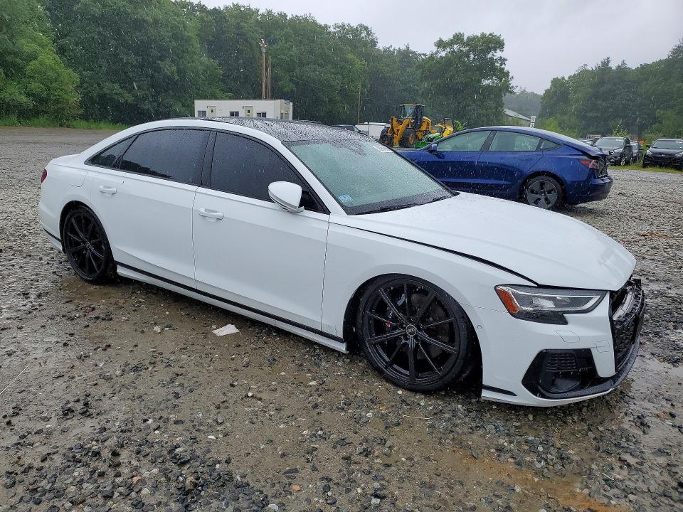 2023 Audi A8 VIN WAULDAF83PN002050 COPART salvage auction — FRONT END, Ma - Cert Of Title-Salvage, sold $125 on 2026-07-29 (photo 4)