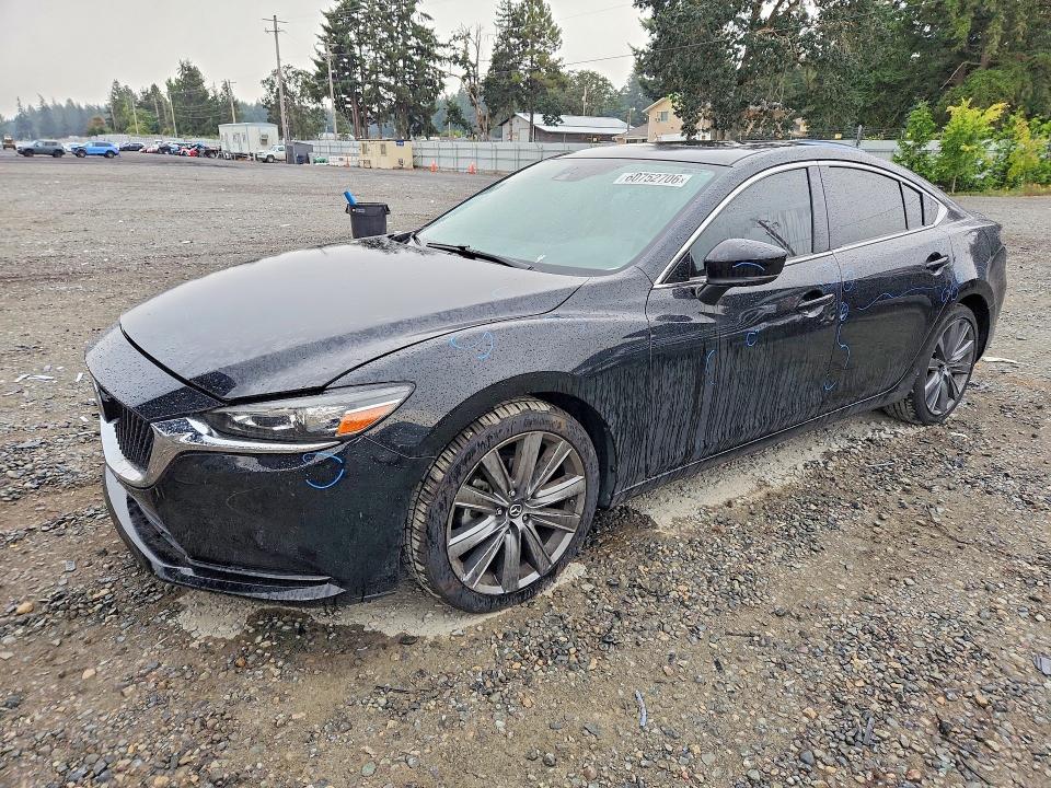 2018 Mazda 6 VIN JM1GL1VM1J1312329 COPART salvage auction — REAR END, Wa - Bill Of Sale, sold $900 on 2026-07-24 (photo 1)