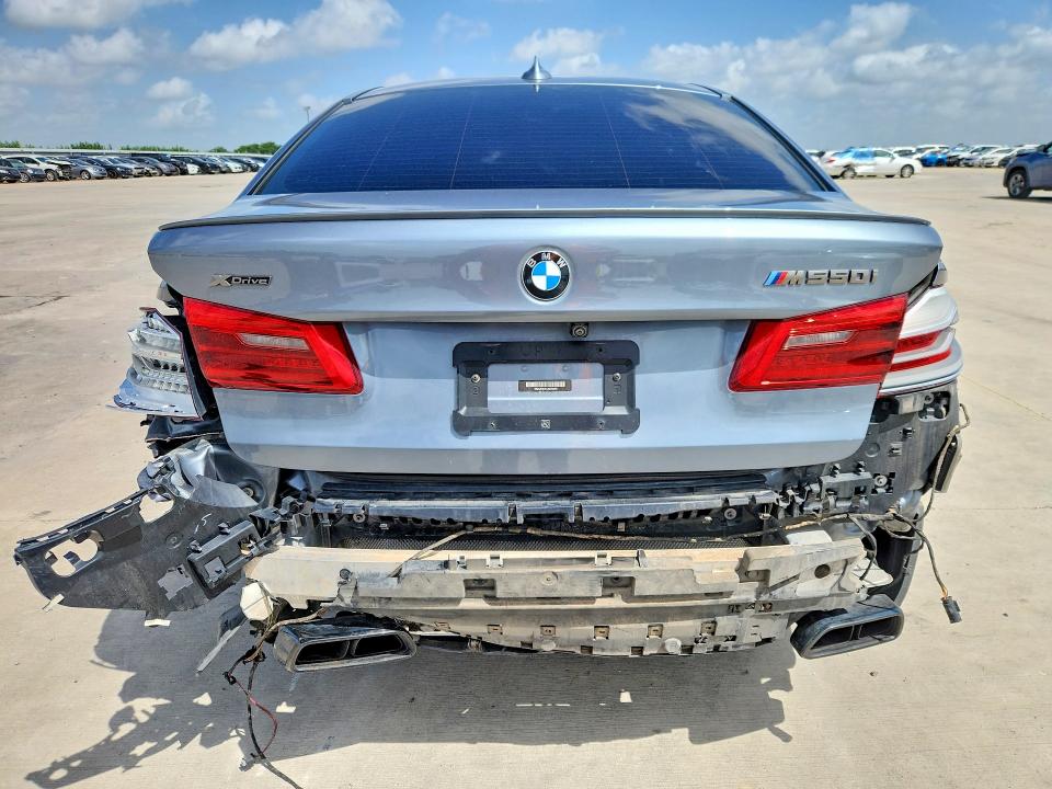 2018 BMW M5 VIN WBAJB9C51JB049205 COPART salvage auction — REAR END, Tx - Salvage Vehicle Title, sold $10,300 on 2026-08-13 (photo 6)