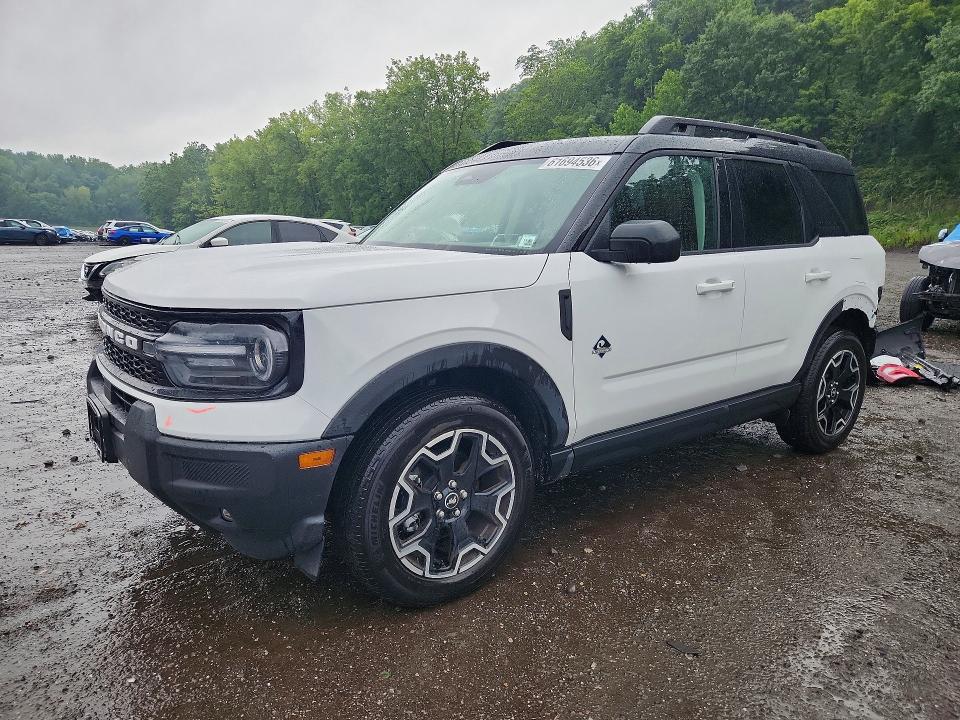 2025 Ford Bronco sport VIN 3FMCR9CN4SRF51013 — COPART salvage auction photo