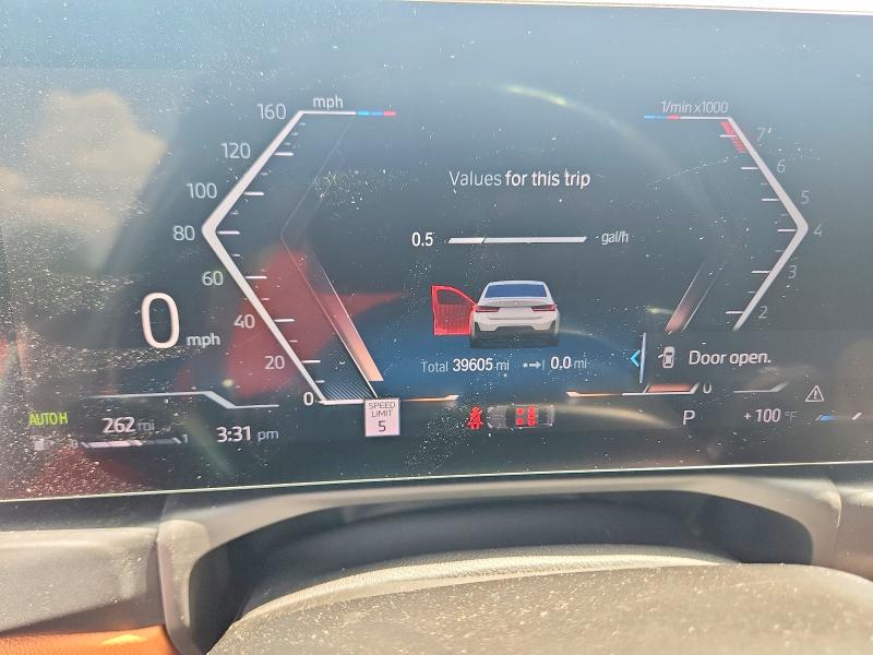 2024 BMW M3 VIN 3MW49FF04R8E21818 COPART salvage auction — WATER/FLOOD, Salvage Title, sold $29,250 on 2026-08-31 (photo 9)