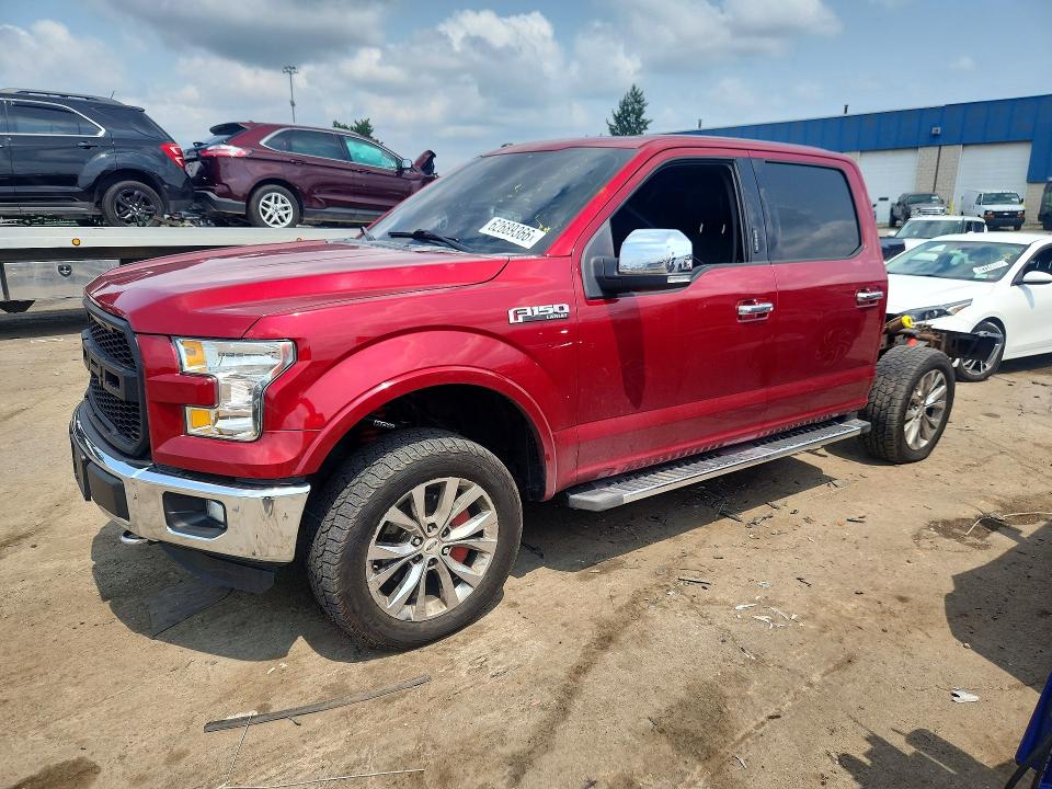 2016 Ford F-150 VIN 1FTEW1EF3GFC66353 — COPART salvage auction photo