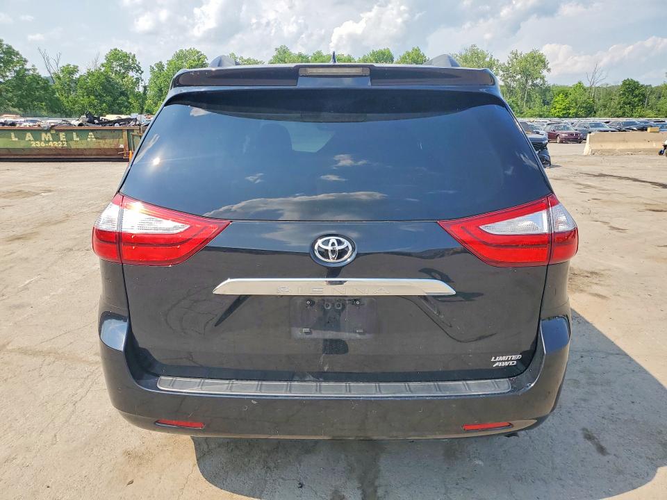 2019 Toyota Sienna VIN 5TDDZ3DC9KS214725 COPART salvage auction — INTERIOR BURN, Wv - Salvage Certificate Fire, sold $4,800 on 2026-07-14 (photo 6)