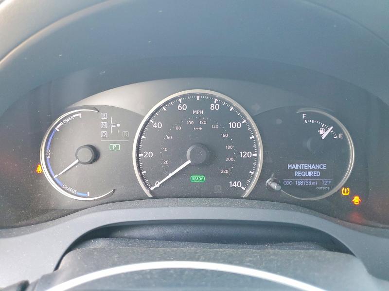 2017 Lexus Ct VIN JTHKD5BH9H2287625 COPART salvage auction — MINOR DENT/SCRATCHES, Ca - Dis/Dlr/Exp Only Clean Title (P), sold $7,700 on 2026-08-07 (photo 9)