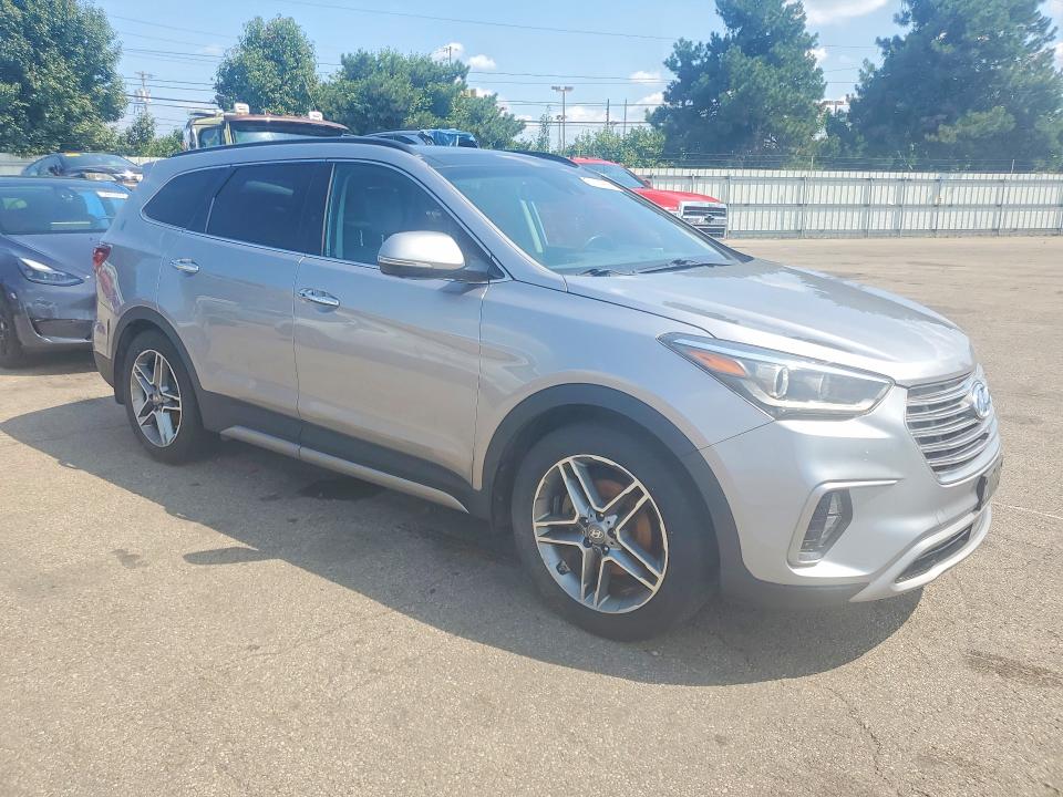 2017 Hyundai Santa fe VIN KM8SRDHFXHU248464 COPART salvage auction — MECHANICAL, OH - CERTIFICATE OF TITLE, sold $1,950 on 2026-07-24 (photo 4)