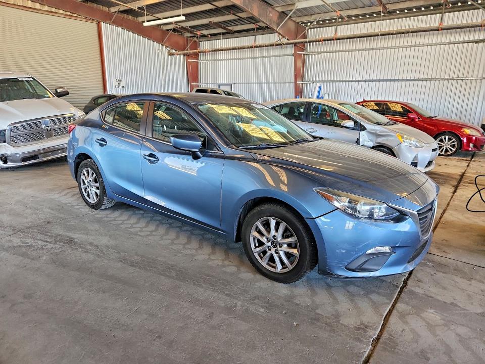 2014 Mazda 3 VIN JM1BM1V71E1188604 COPART salvage auction — FRONT END, Ca - Salvage Certificate, sold $3,300 on 2026-07-16 (photo 4)