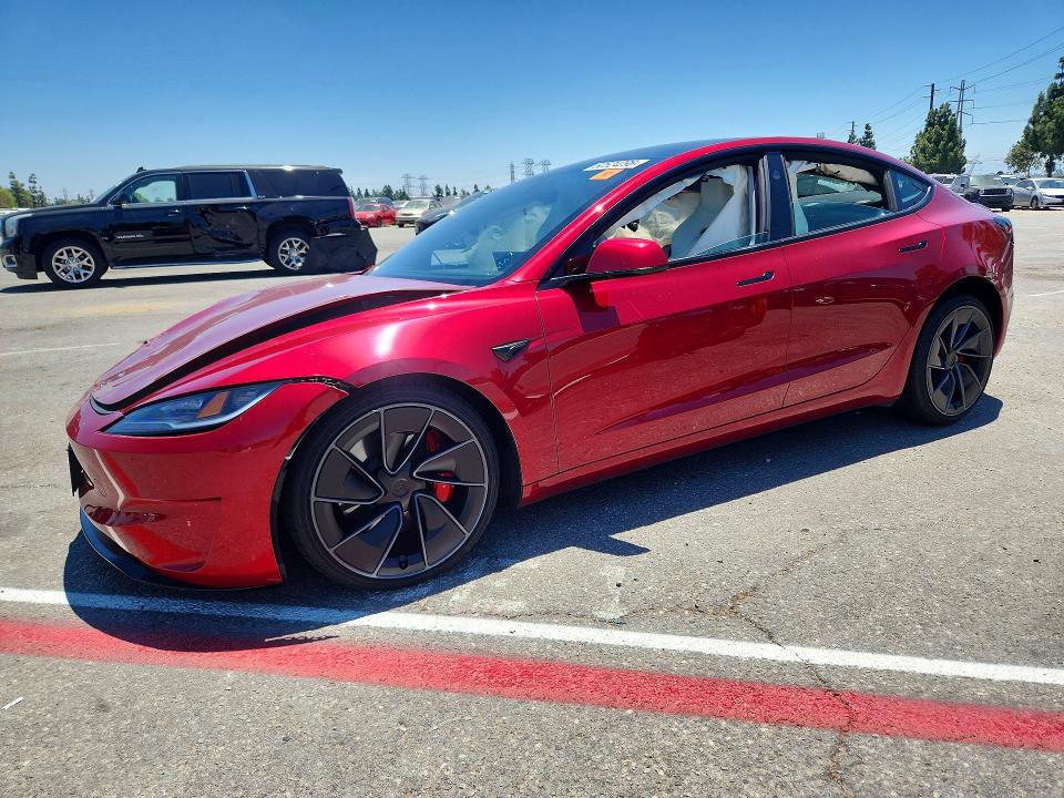 2025 Tesla Model 3 VIN 5YJ3E1ETXSF932699 — COPART salvage auction photo