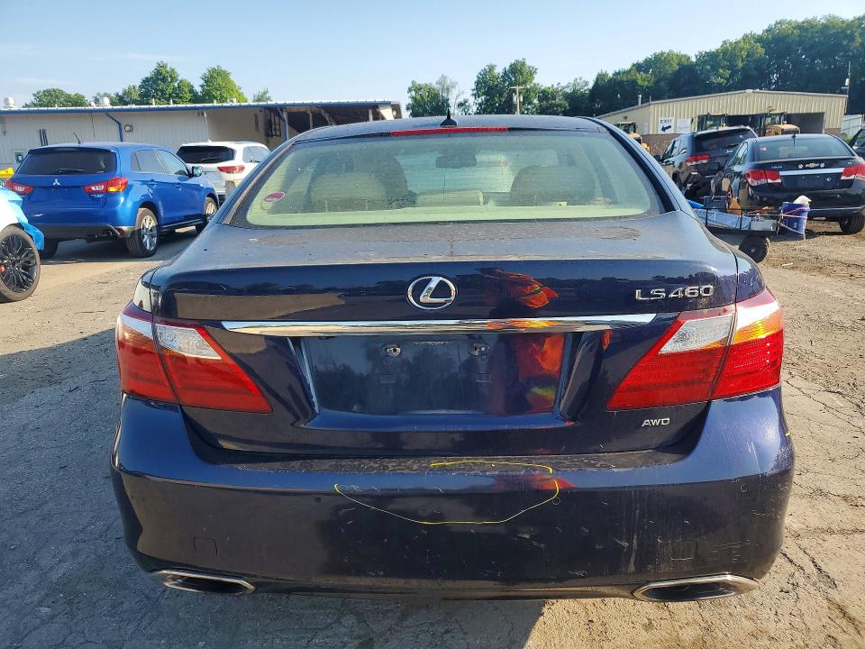 2011 Lexus Ls 460 VIN JTHCL5EF6B5011930 COPART salvage auction — FRONT END, Ny - Mv-907A Salvage Certificate, sold $725 on 2026-07-23 (photo 6)