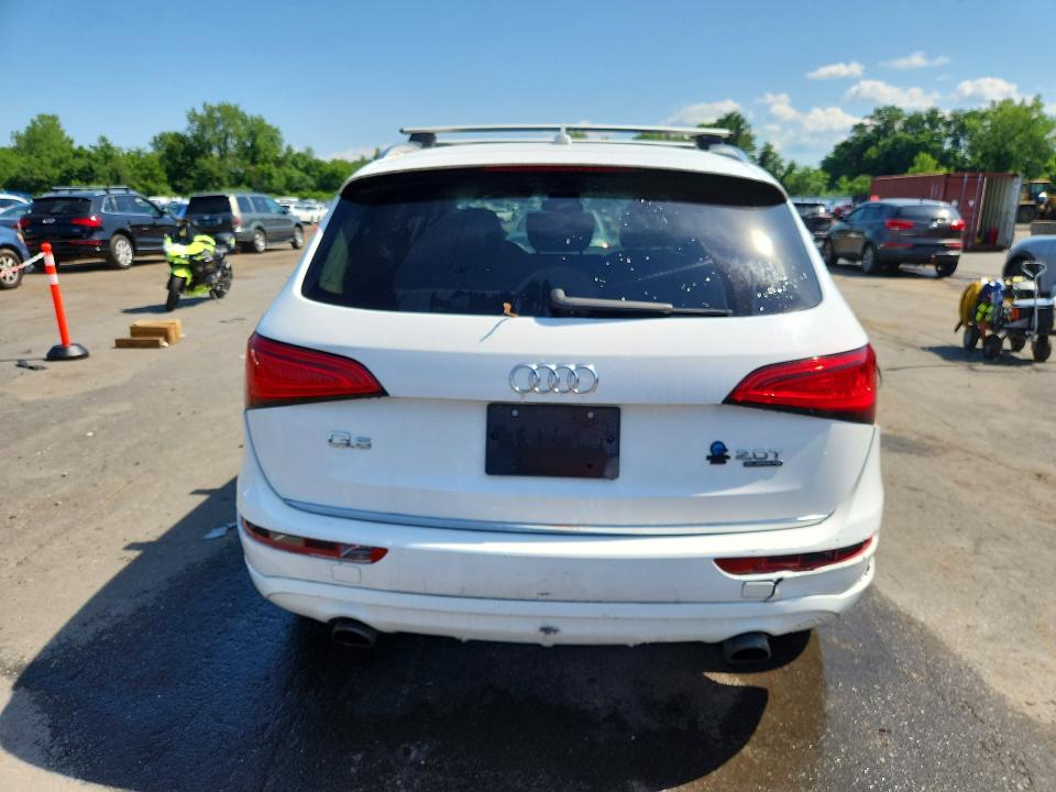 2016 Audi Q5 VIN WA1C2AFP8GA073407 COPART salvage auction — FRONT END, Ct - Cert Of Title-Salvage, sold $475 on 2026-07-21 (photo 6)