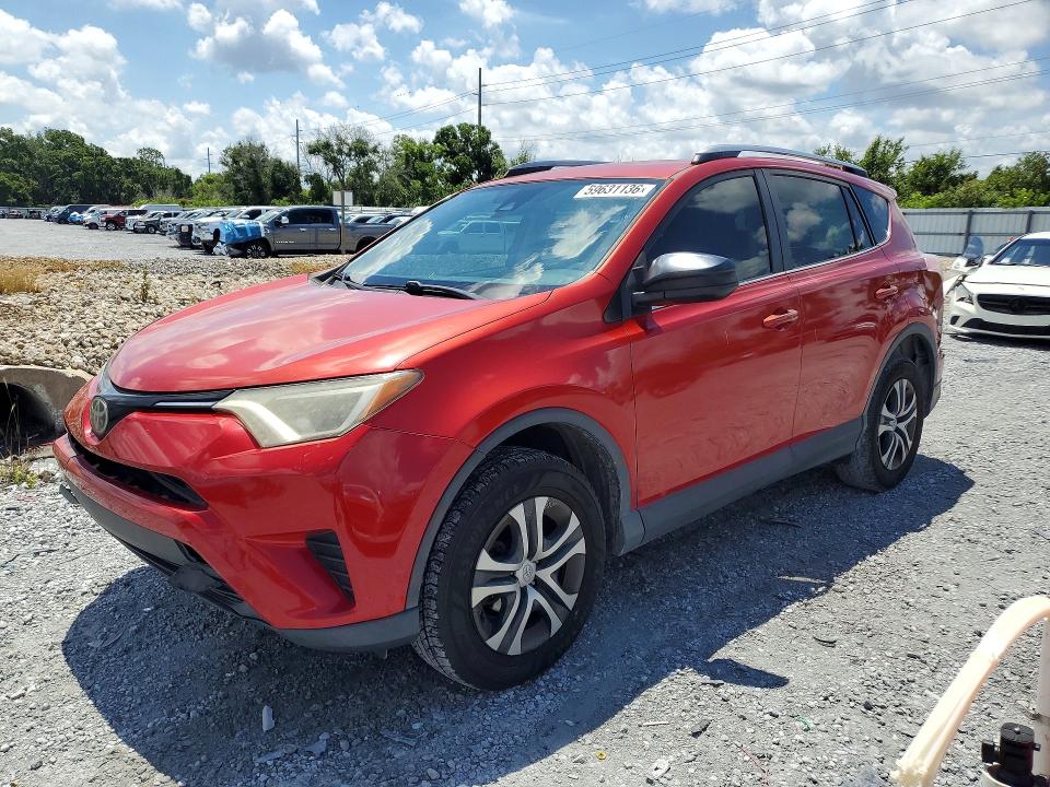 2017 Toyota Rav 4 VIN JTMZFREV2HJ123142 COPART salvage auction — REAR END, Fl - Cert Of Title Slvg Rebuildable, sold $5,000 on 2026-07-17 (photo 1)