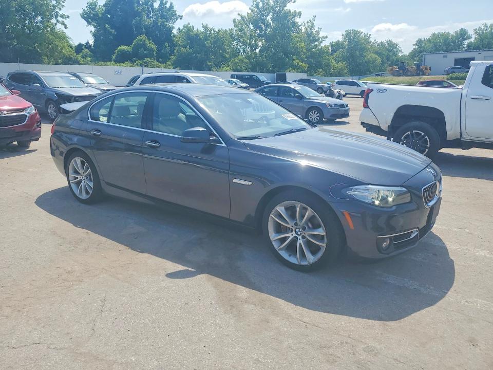 2014 BMW 5er VIN WBA5B3C50ED536999 COPART salvage auction — MINOR DENT/SCRATCHES, Mo - Salvage Certificate Of Title, sold $4,450 on 2026-08-07 (photo 4)