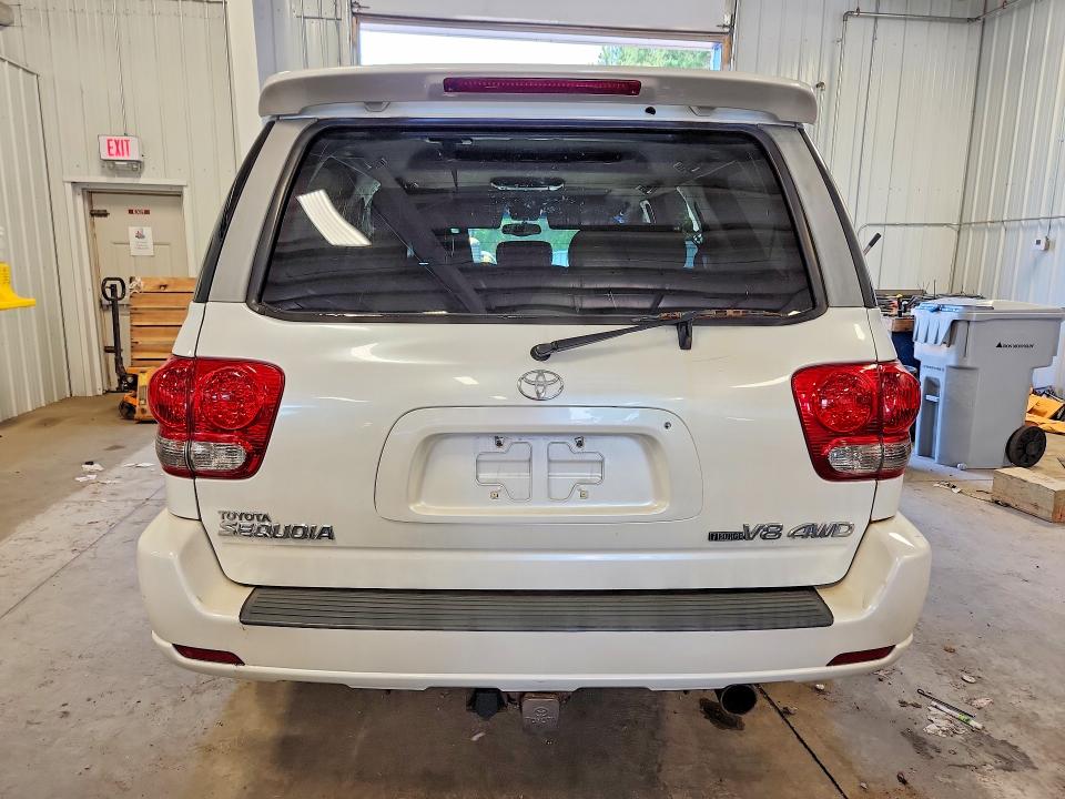 2005 Toyota Sequoia VIN 5TDBT48A25S250154 COPART salvage auction — UNDERCARRIAGE, Mn - Certificate Of Title, sold $1,200 on 2026-07-09 (photo 6)