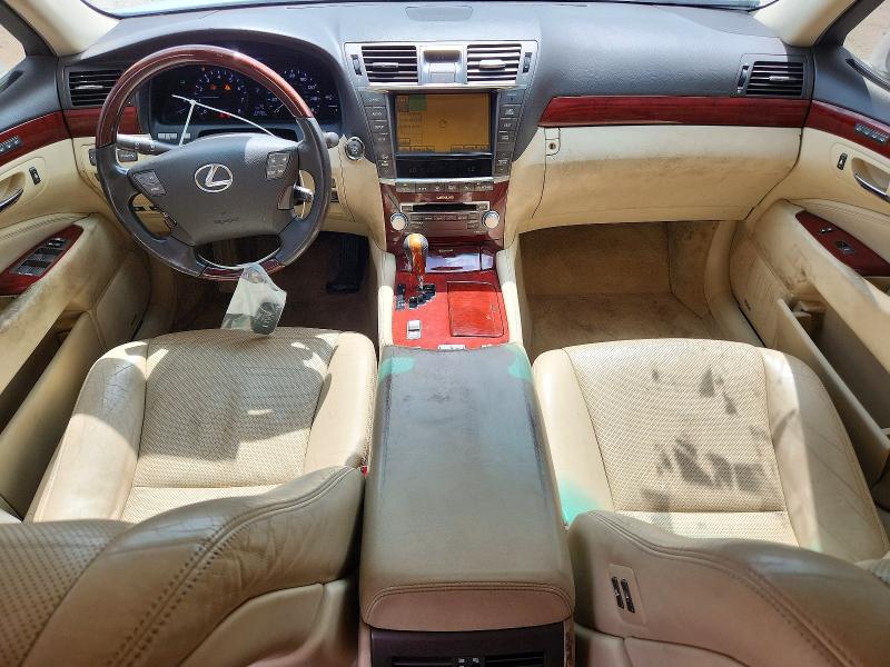 2012 Lexus Ls VIN JTHCL5EFXC5013889 COPART salvage auction — FRONT END, TX - CERTIFICATE OF TITLE, sold $725 on 2026-07-28 (photo 8)