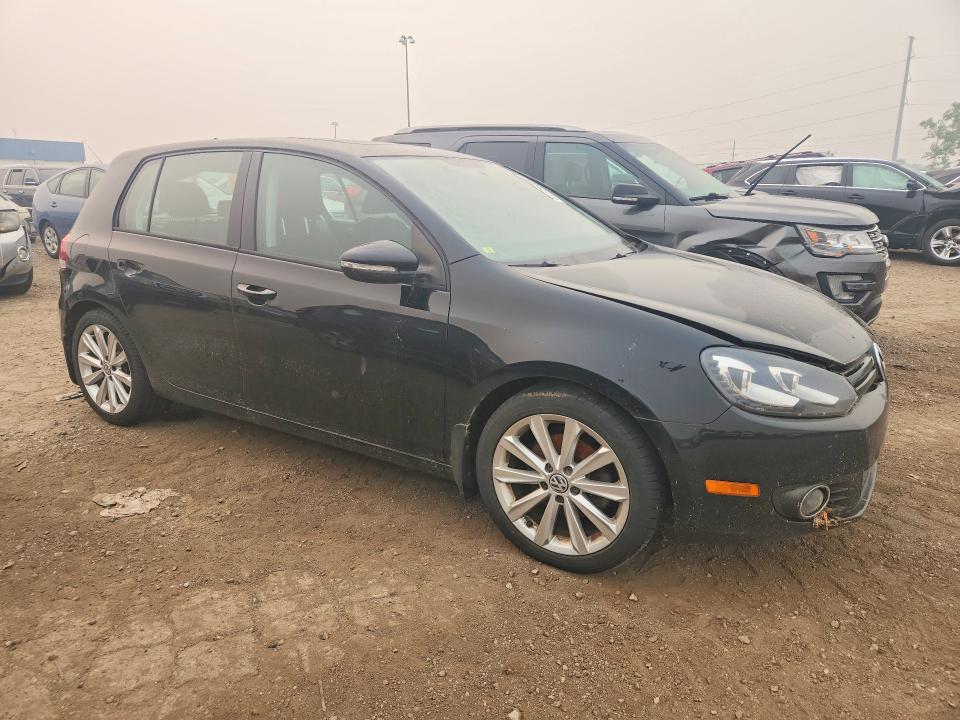 2013 Volkswagen Golf VIN WVWDM7AJ3DW128886 COPART salvage auction — WATER/FLOOD, Mi - Cert Of Title-Flood Vehicle, sold $675 on 2026-08-07 (photo 4)