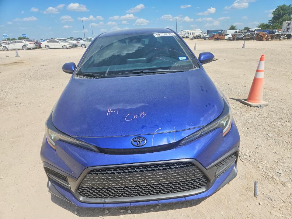 2022 Toyota Corolla VIN 5YFS4MCE5NP118490 COPART salvage auction — REAR END, Tx - Bonded Title - Salvage, sold $3,650 on 2026-07-22 (photo 5)