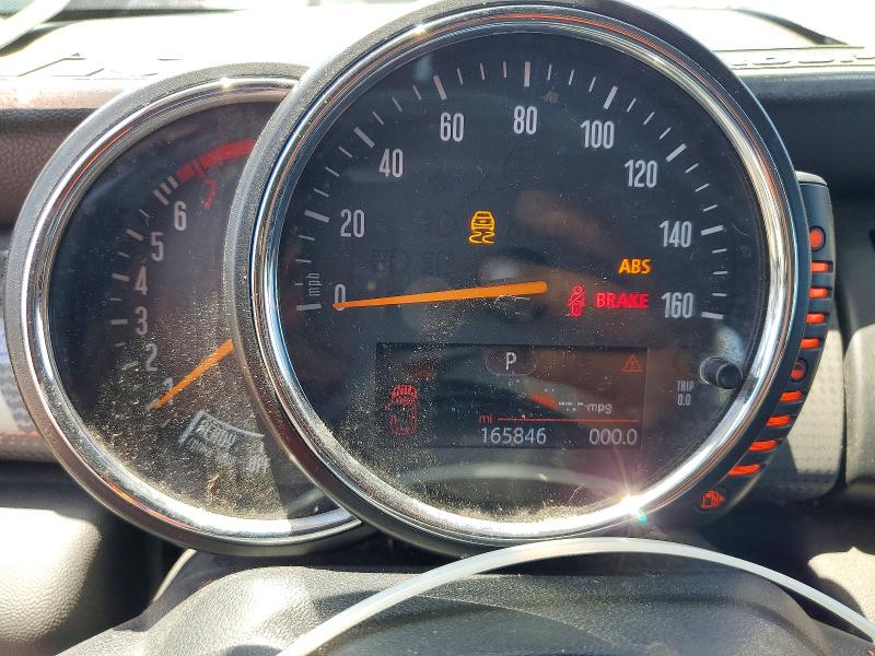 2015 Mini Cooper VIN WMWXS5C5XFT827716 COPART salvage auction — REAR END, Ca - Salvage Certificate, sold $1,100 on 2026-08-26 (photo 9)
