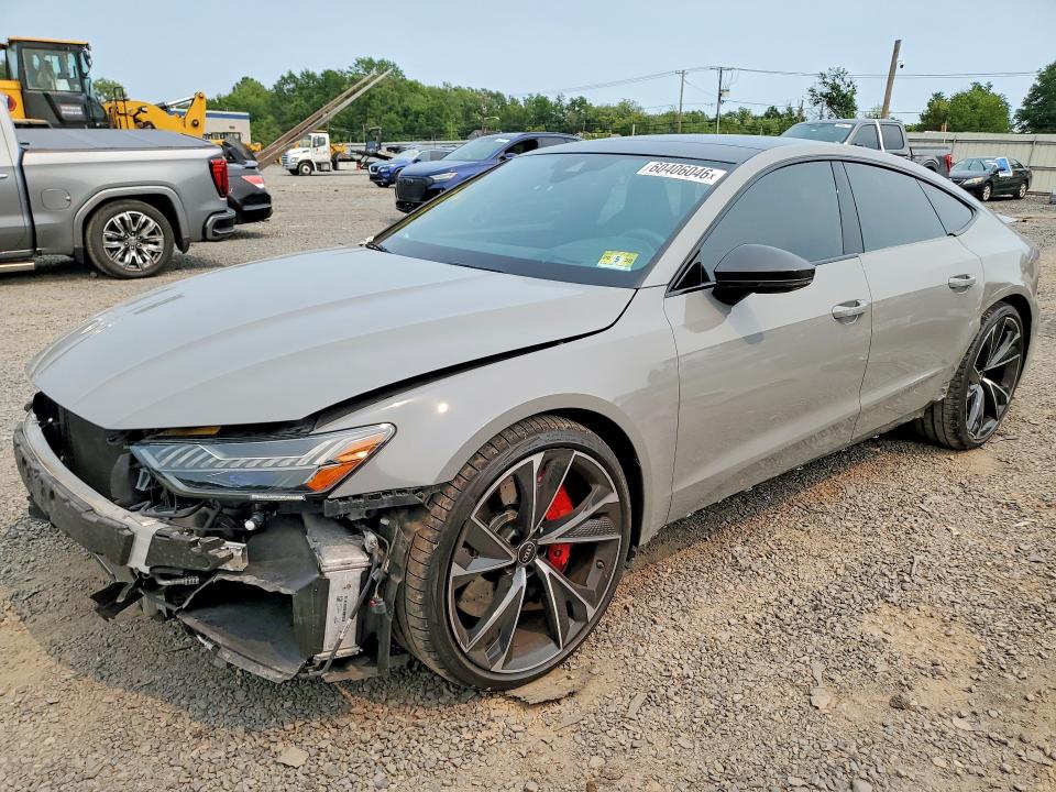 2021 Audi Rs7 VIN WUAPCBF23MN903894 COPART salvage auction — FRONT END, Nj - Cert Of Title-Salvage, sold $43,000 on 2026-09-18 (photo 1)