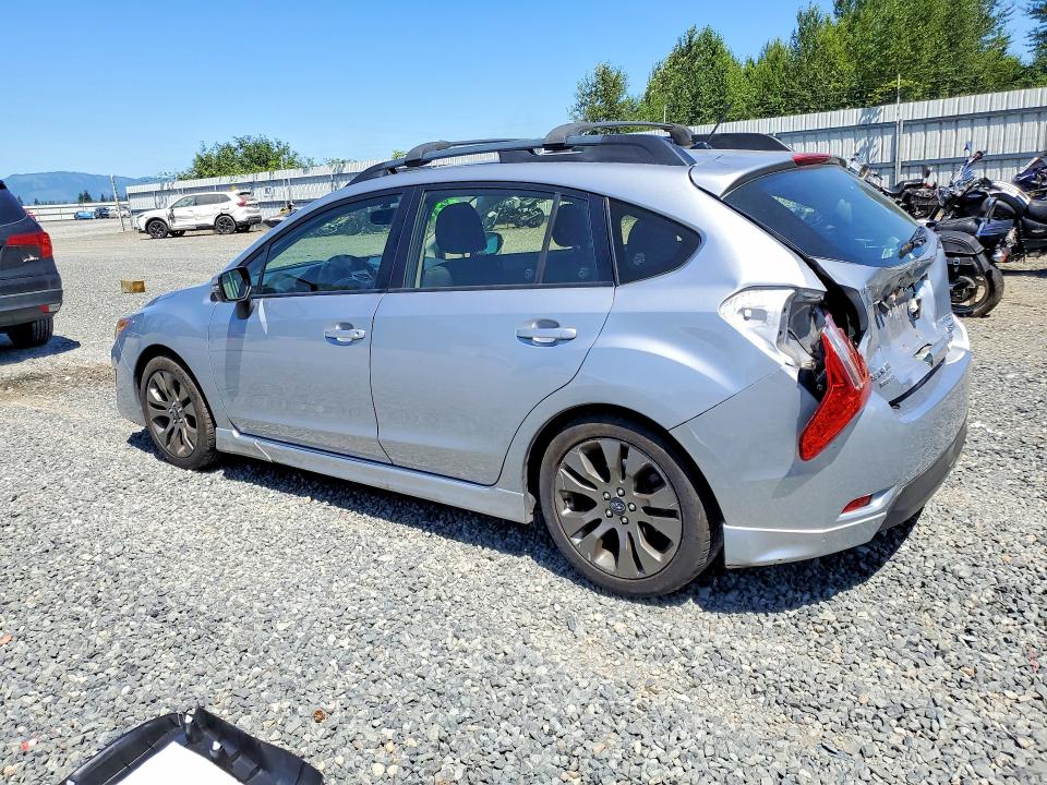 2015 Subaru Impreza VIN JF1GPAT67F8304510 COPART salvage auction — REAR END, Wa - Bill Of Sale, sold $800 on 2026-07-27 (photo 2)