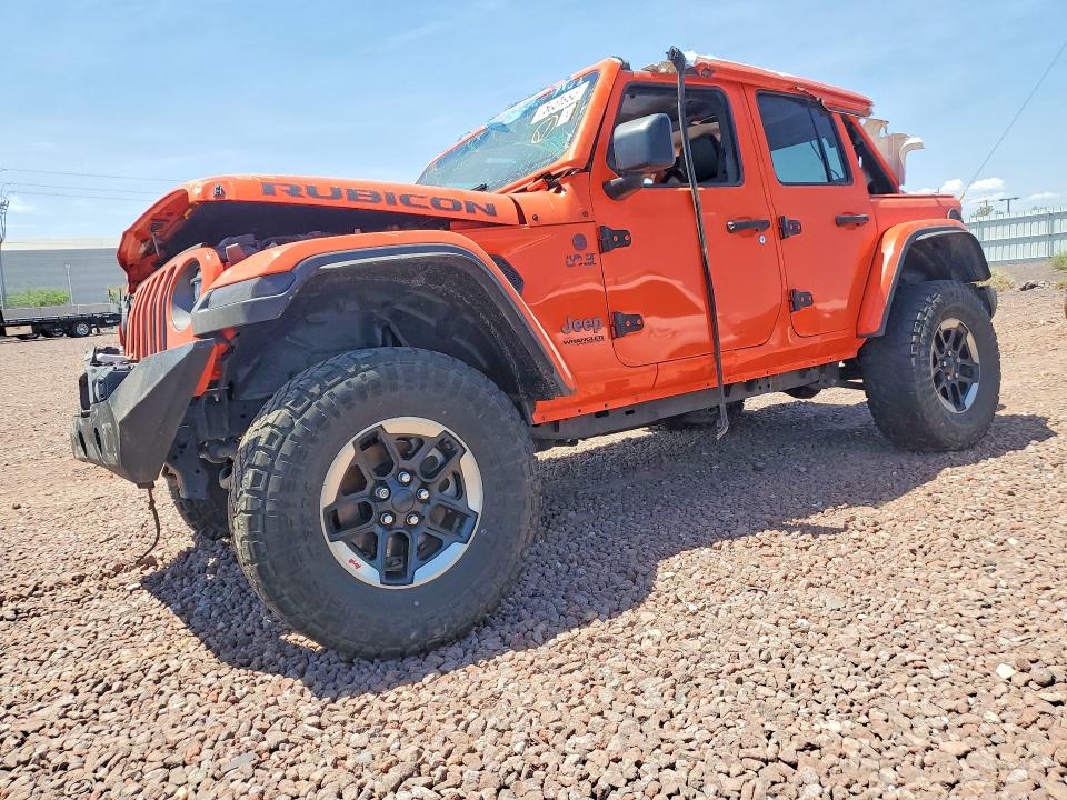 2018 Jeep Wrangler unlimited VIN 1C4HJXFGXJW259039 — COPART salvage auction photo