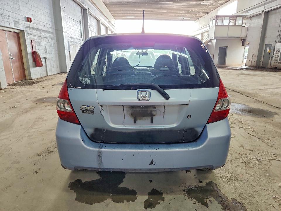 2008 Honda Fit VIN JHMGD38408S052027 COPART salvage auction — REAR END, VA - CERTIFICATE OF TITLE, sold $175 on 2026-07-28 (photo 6)