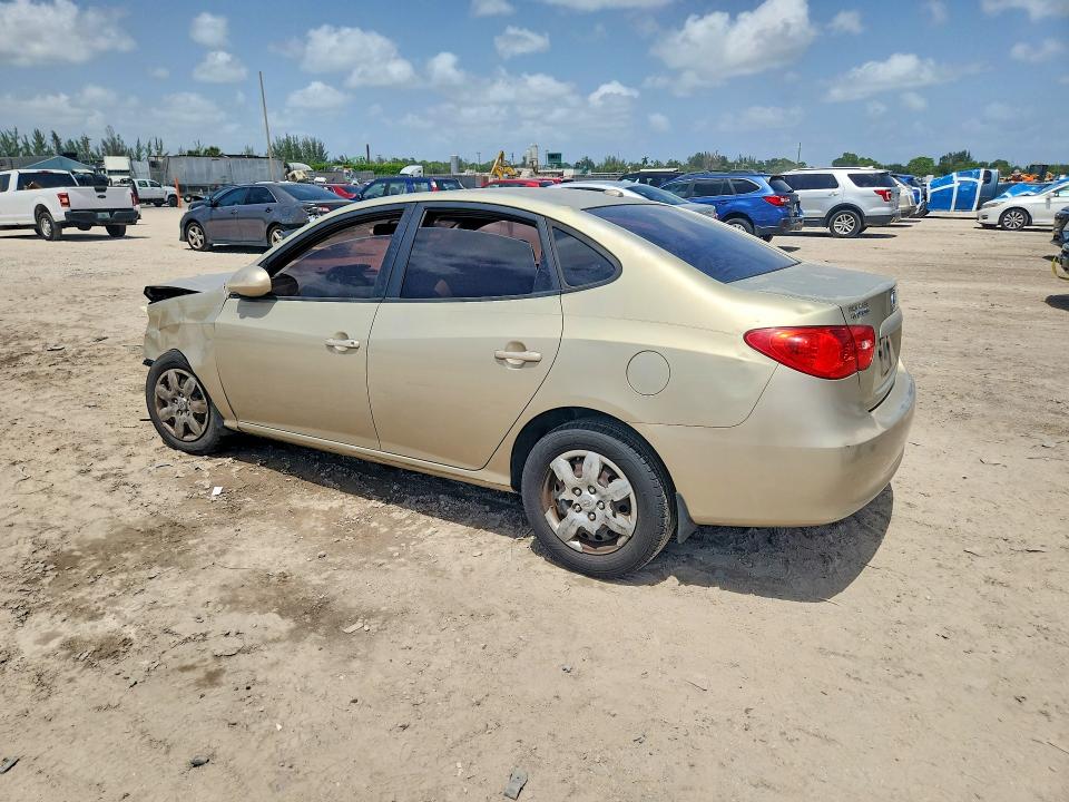 2007 Hyundai Elantra VIN KMHDU46D17U237604 COPART salvage auction — FRONT END, Fl - Cert Of Title Slvg Rebuildable, sold $10 on 2026-07-28 (photo 2)